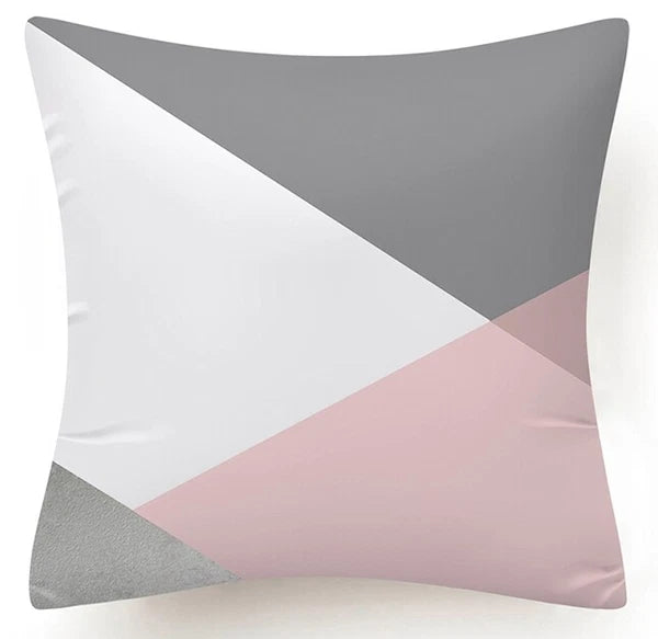 Pink Marble Throw PILLOW COVER Double Sided Sofa Decorative Cushion Cases 18x18"