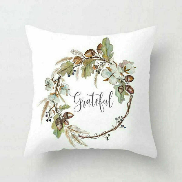 18inch Halloween Pumpkin Pillow Case Waist Throw Home Cover Sofa Cushion Decor