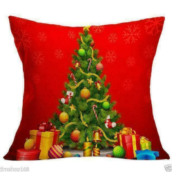 Cover Home NEW Decor Waist Pillow Case Cushion Sofa Christmas