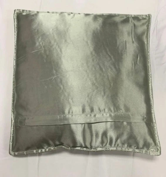 Square Pillowcase for Sofa Bed or Car 16" x 16"  Soft rayon Throw Pillow Covers