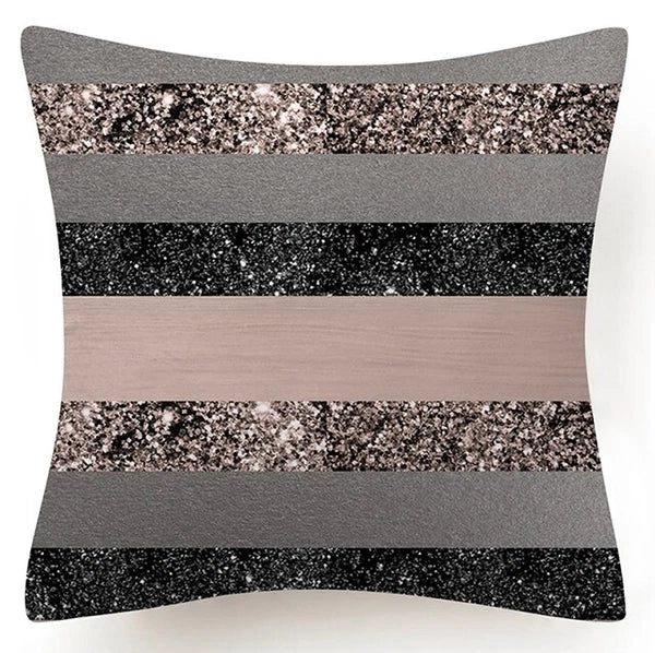 Pink Marble Throw PILLOW COVER Double Sided Sofa Decorative Cushion Cases 18x18"