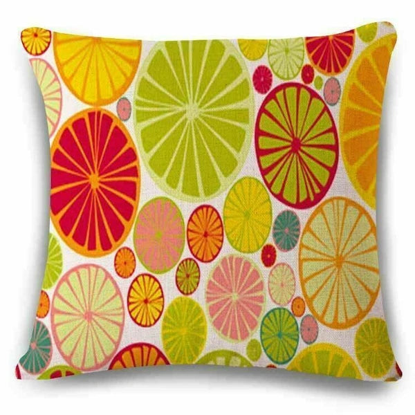 Chromatic Geometry   Pillow Case Cushion Cover Sofa Home Decor 18inch