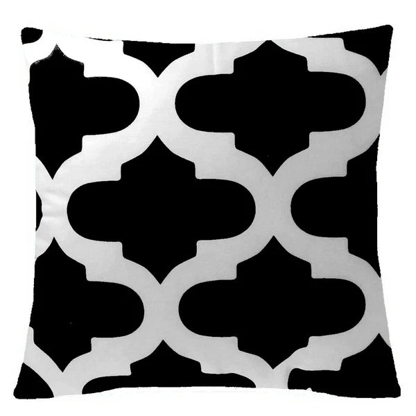 24x24" Navy Blue Black Accent Decorative Throw PILLOW COVER Sofa Cushion Case