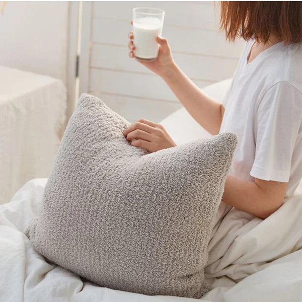 Square Knitted Pillowcase Sofa Bed Throw Waist Cushion Covers Chair Office Decor