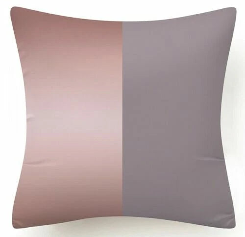 Pink Marble Throw PILLOW COVER Double Sided Sofa Decorative Cushion Cases 18x18"