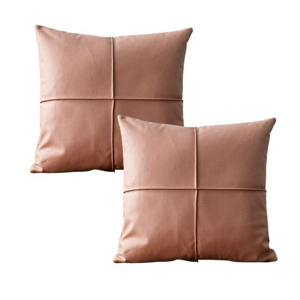 Cross Shape Throw Pillow Covers – 2-Pack Decorative Cushion Covers for Sofa