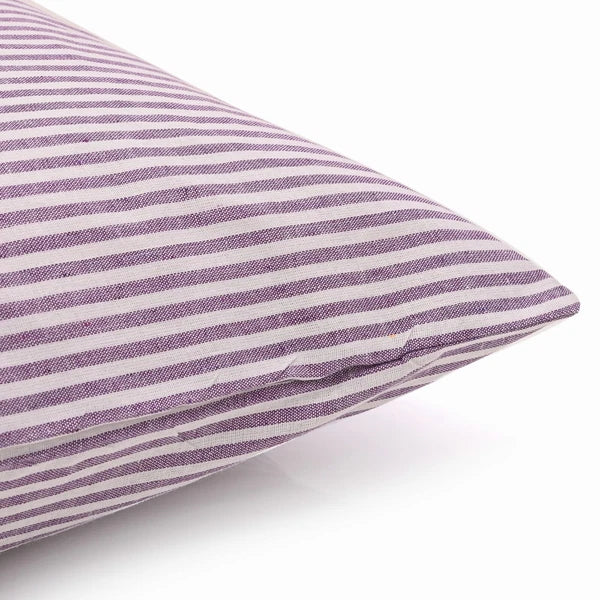 Cotton Pillow Case Cover Home Sofa Bad Decor Striped Throw Cushion Cover-18x28