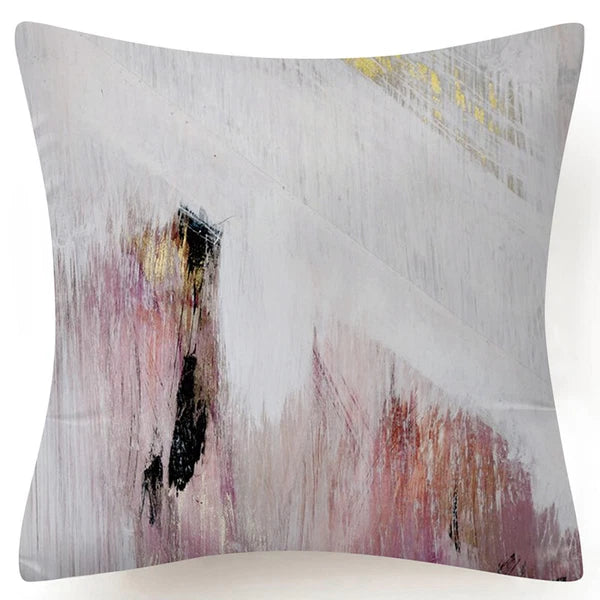 Marble Print Throw PILLOW COVER Decorative 2-Sided Sofa Bed Cushion Case 18x18"