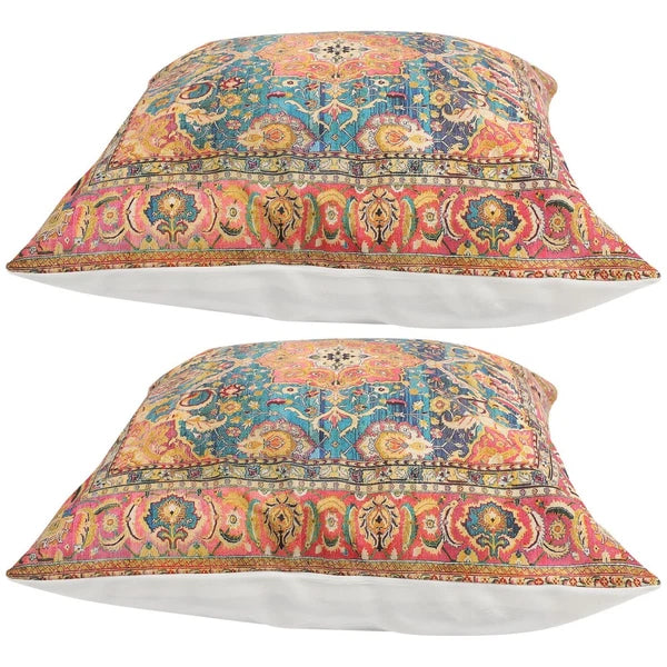 2 Pcs Pillow Case Cushion Cover Boho Style Living Room Covers Sofa Bed