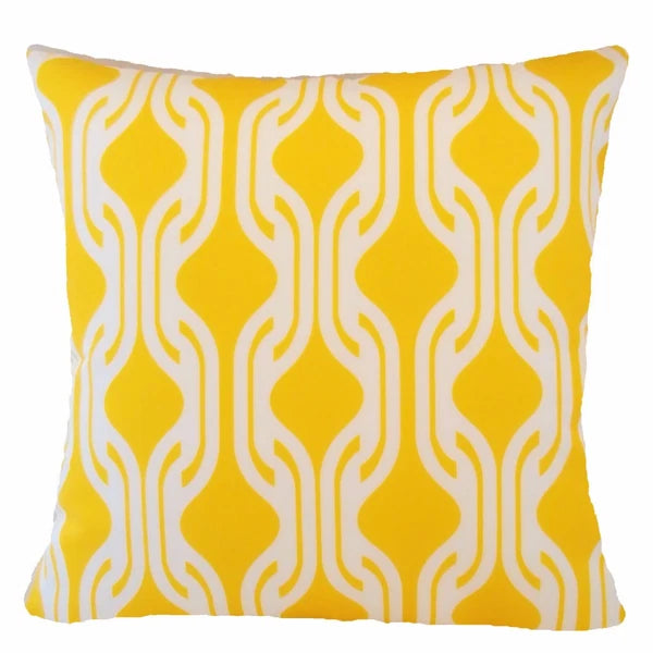 Yellow Throw PILLOW COVER Home Decor Sofa Bed Cushion Case Double-Sided 18x18"