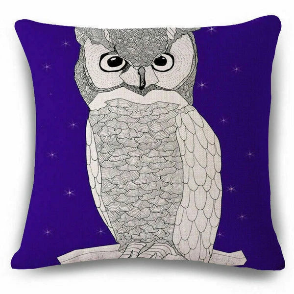 18inch Animal Pattern Pillow Case Sofa Waist Cushion Cover Home Decor