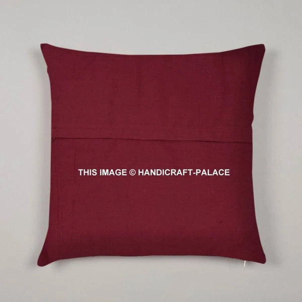 Indian Peacock Mandala Cushion Cover Square Floor Pillow Large Sofa Bed Decor