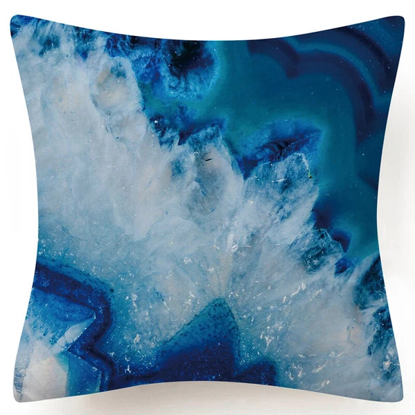 Marble Print Throw PILLOW COVER Decorative 2-Sided Sofa Bed Cushion Case 18x18"