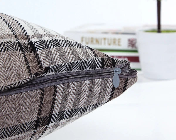 Classic Linen Cotton Cushion Cover Throw Pillow Case Sofa Home Decor Bed