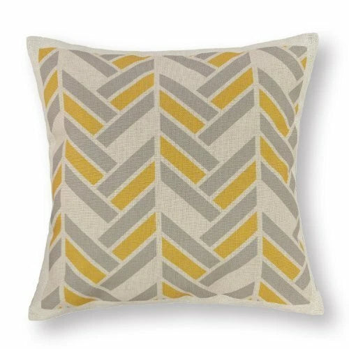 Set of 6 Throw Pillow Covers Sofa Canvas Square Cushion Cover Linen 18" x 18"