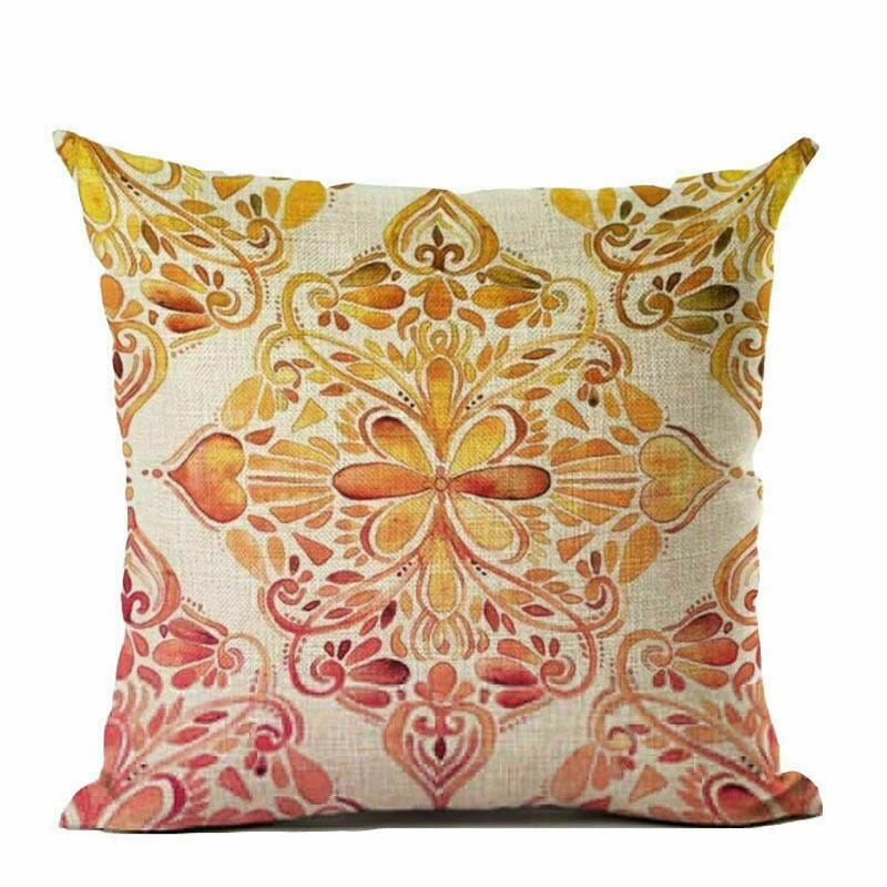 Cover 18" Case / Vintage Cushion pillow Boho Sofa Pattern