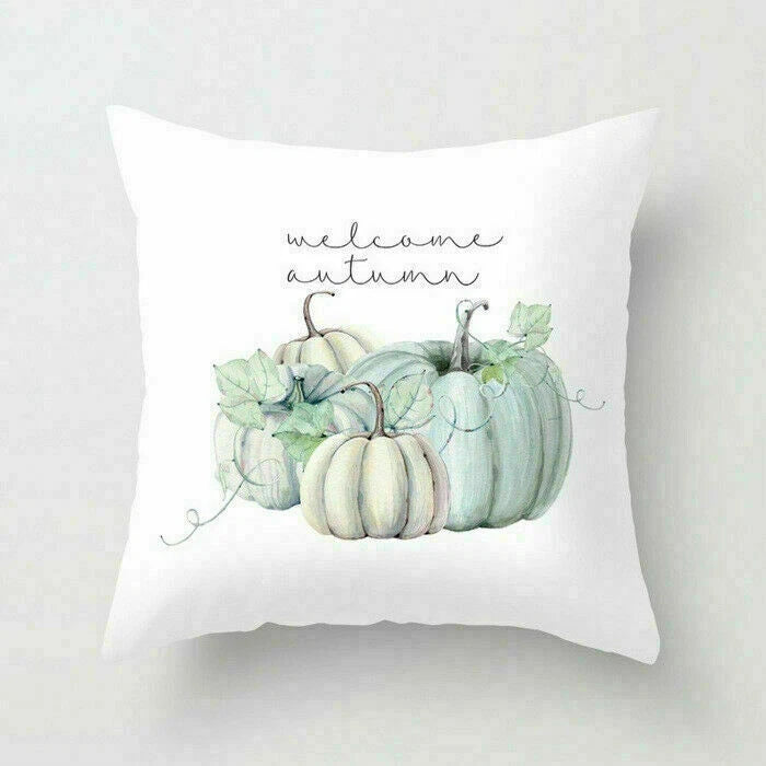 18inch Halloween Pumpkin Pillow Case Waist Throw Home Cover Sofa Cushion Decor