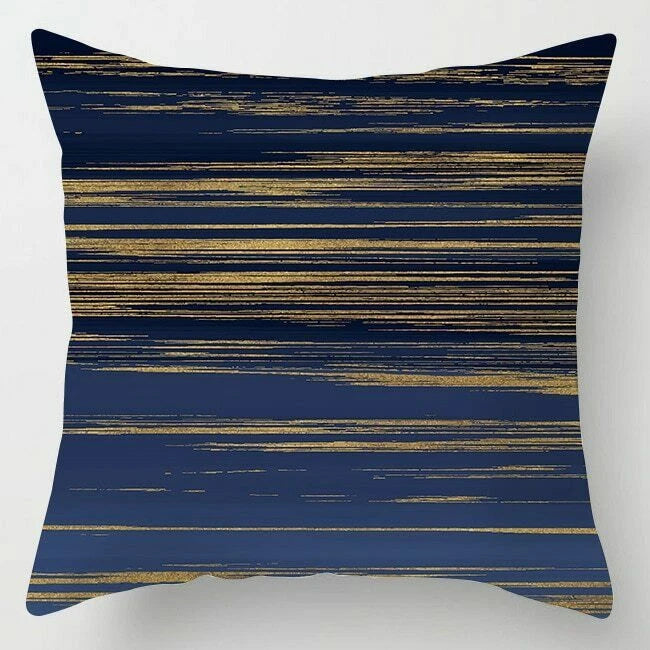 45*45cm Geometric Marble Pillowcover Sofa Decor Pillowcase Bedroom Cushion Cover