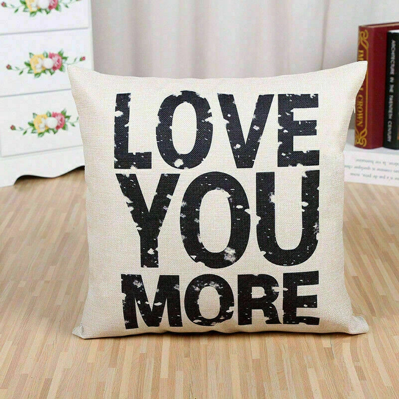 Cushion Pillow Throw Square Waist Home Case Sofa Cover Decorative