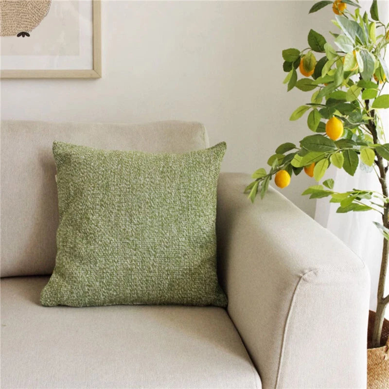 18"x18" Cotton Fabric Throw Pillow Covers Sofa Bed Cushion Cover Case Decorative