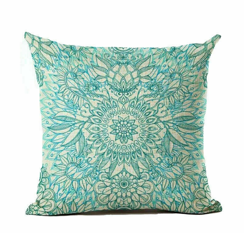 Cover 18" Case / Vintage Cushion pillow Boho Sofa Pattern