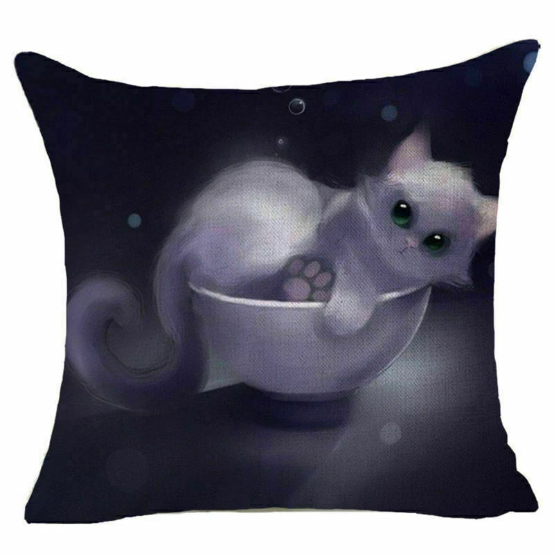 Cover Cushion Sofa Chair Case Seat 18"*18"Square Waist Cover Throw pillow pillow