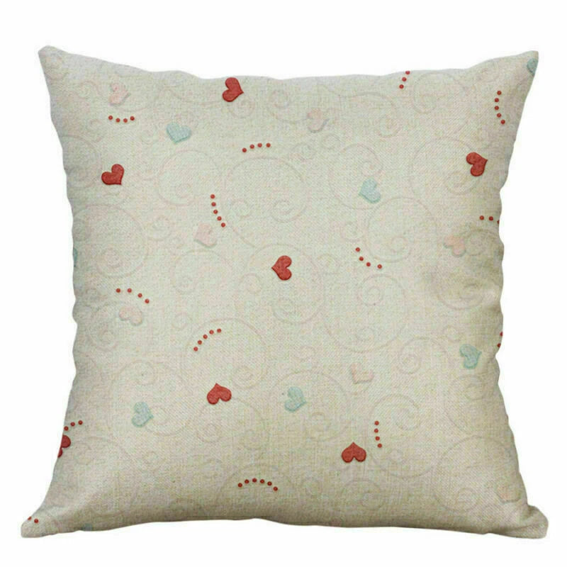 Decor case sofa pillow cover Floral cushion waist Home 18'' Retro