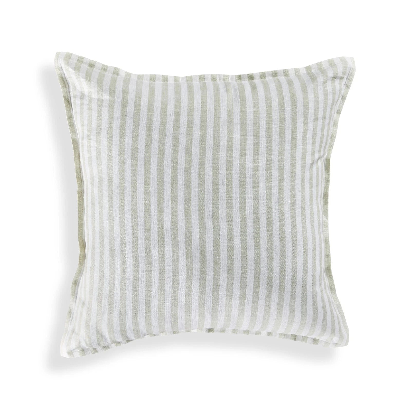 Solino Home Square Linen Pillow Cover for Cushion Couch, Sofa Bed, Santa Barbara
