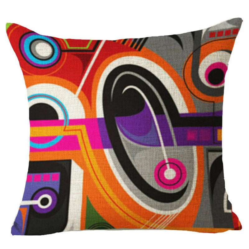 18'' 3D Animal Throw Chair Seat Pillow Case Cover Sofa Waist Cushion Cover