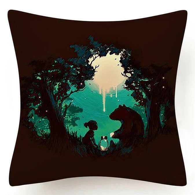 ⭐⭐18x18" Black White Throw PILLOW COVER 2-Sided Decorative Sofa Bed Cushion Case