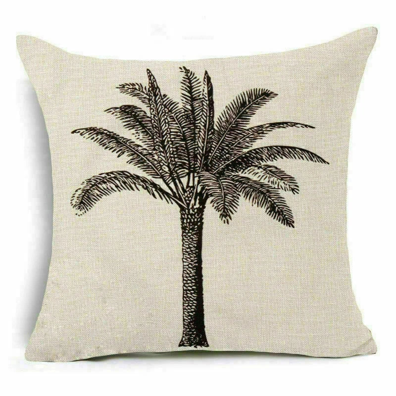 Throw Pillow Fashion Flower Tree  Case Sofa Home Cover Cushion Decor