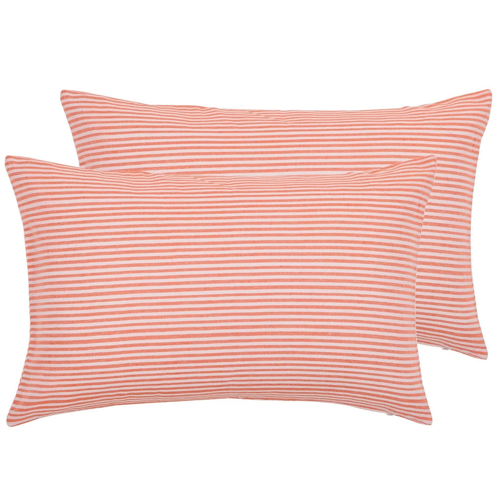 Cotton Throw Pillow Cover Striped Cushion Case Covers Home Sofa Decor 18 x 28"