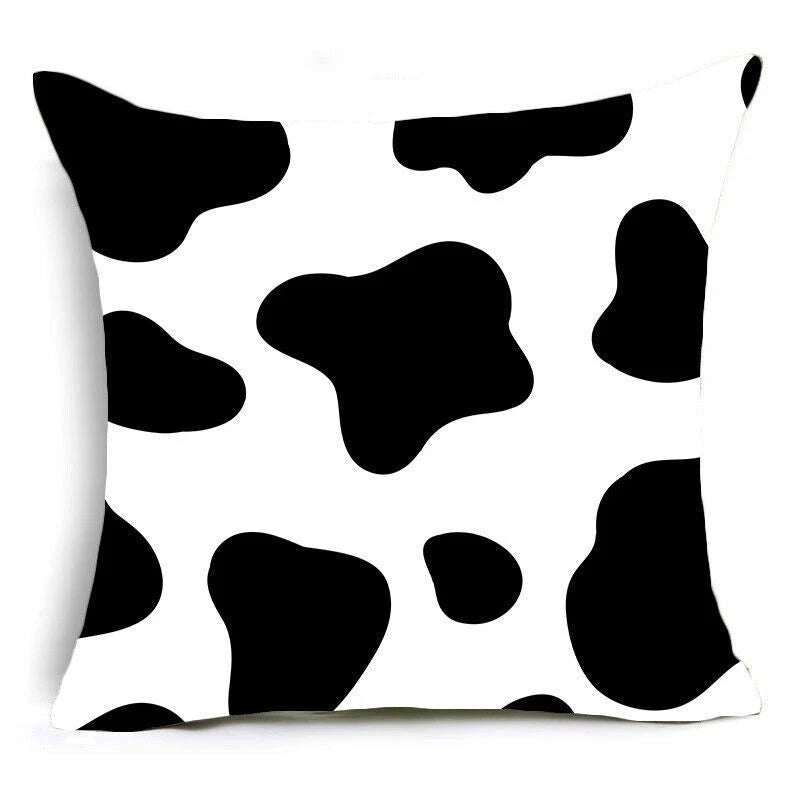 Zebra Pillow Square Fashion Cases Print Leopard Covers Animal Sofa Cushion Bed