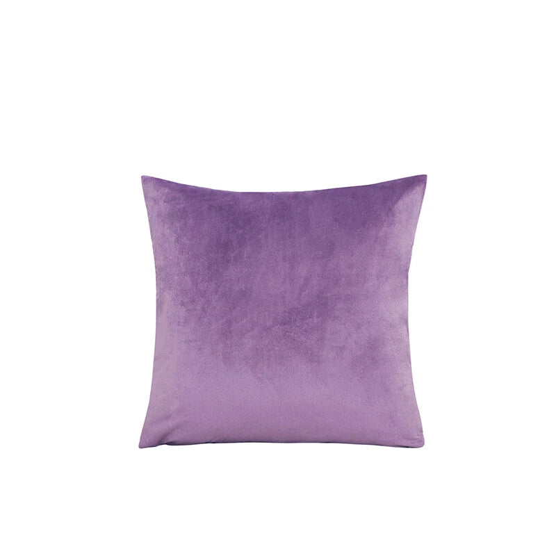 40*40cm Pillowcase Velvet Pillow Cover Soft Square Cushion Case Sofa Sleeper Hot