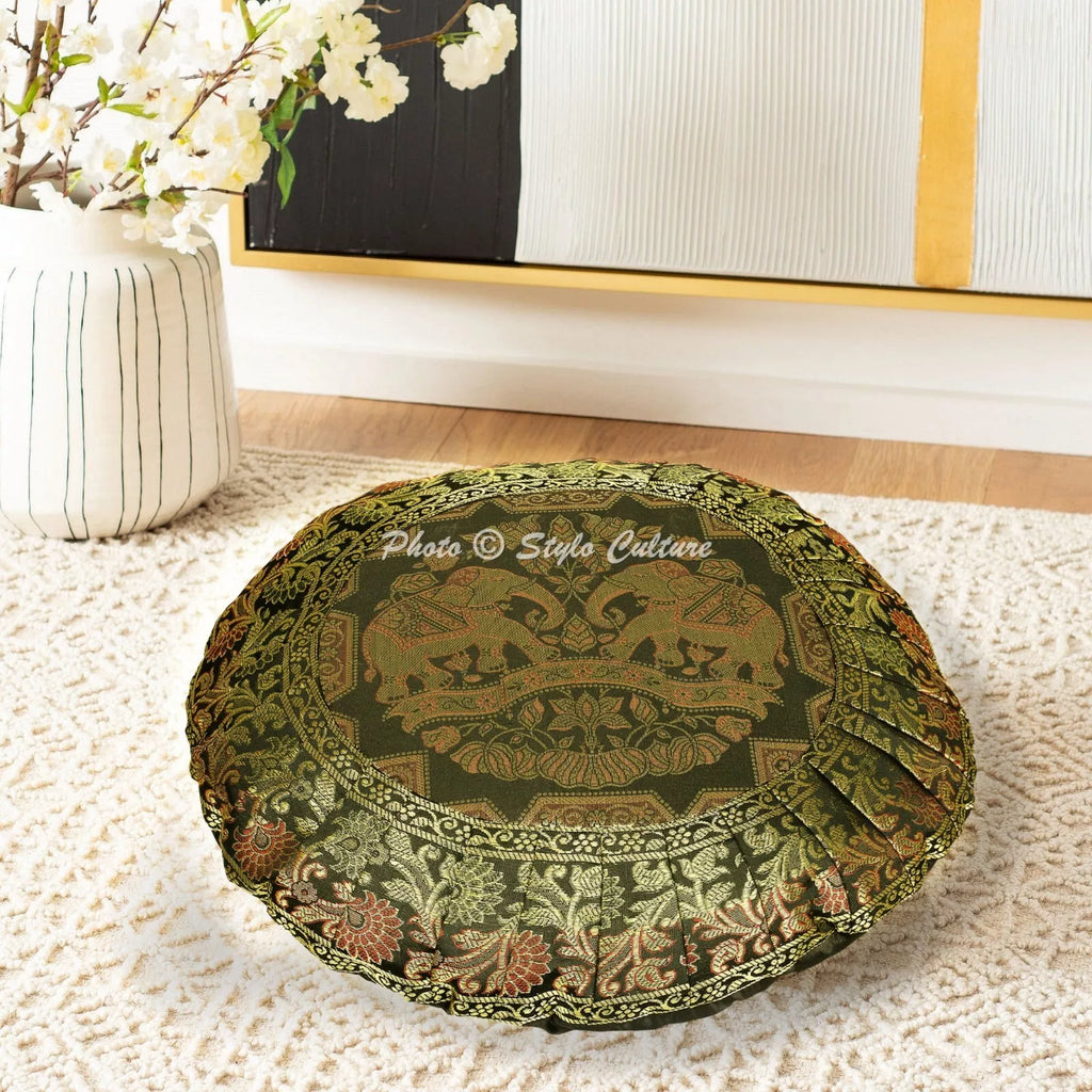 New Home Decor Brocade Jacquard 17 x 17 in Pillow Cover Case Cushion Room