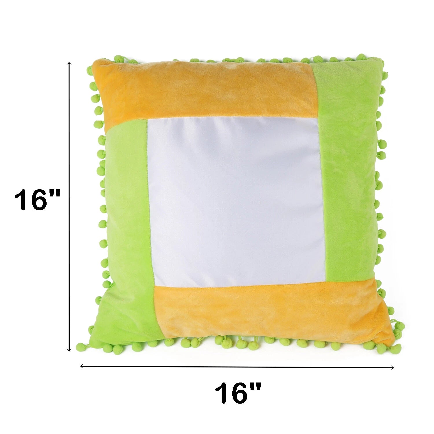 1 x Sublimation Blank Cushion Cover Pillow Case DIY Printed Home Sofa Car Decor