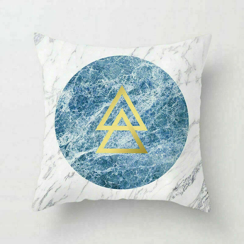 18inch Geometric Polyester Throw Pillow Cases Sofa Home Cover Cushion Decoration