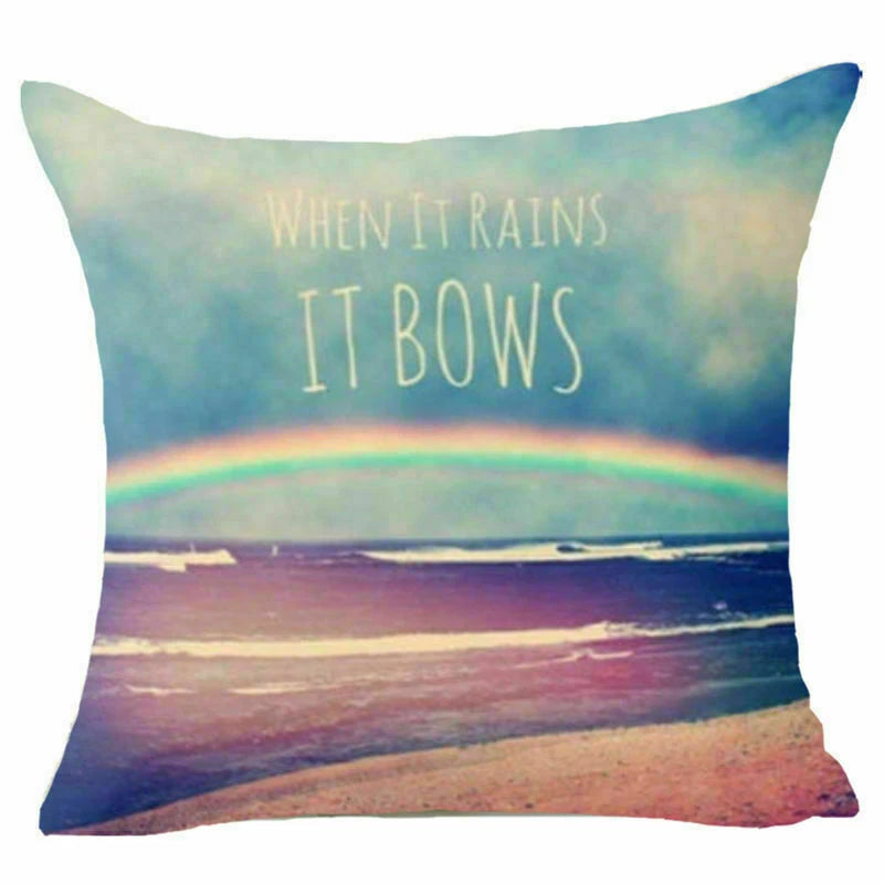 Cover Cushion Sofa Chair Case Seat 18"*18"Square Waist Cover Throw pillow pillow