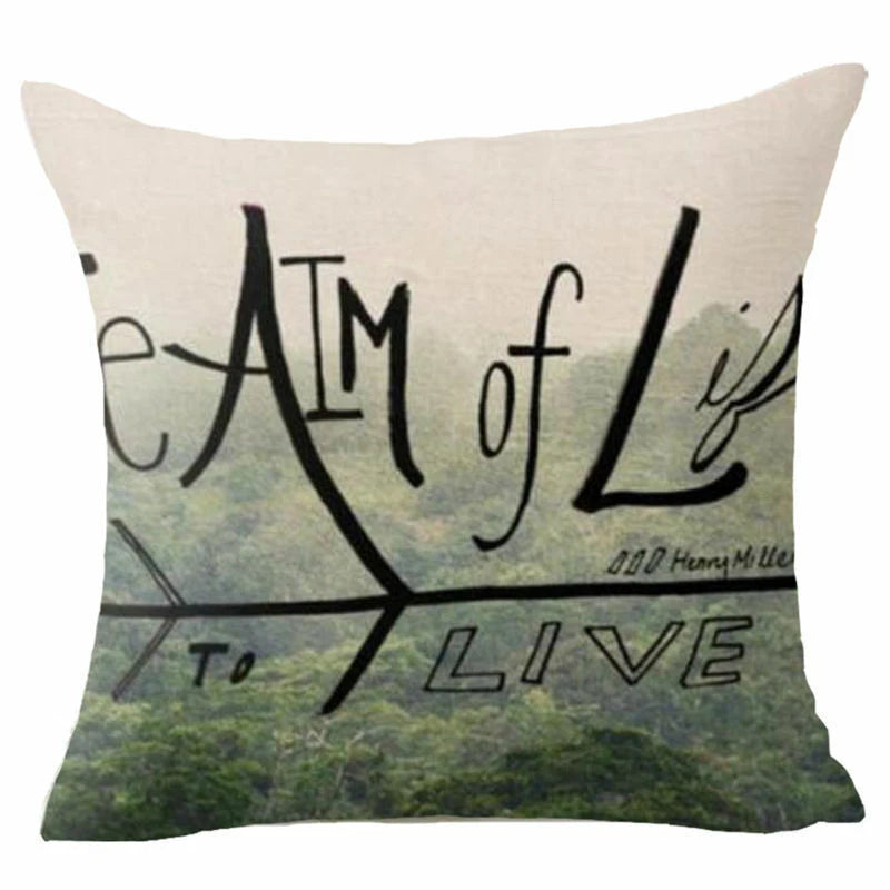 18'' 3D Animal Throw Chair Seat Pillow Case Cover Sofa Waist Cushion Cover