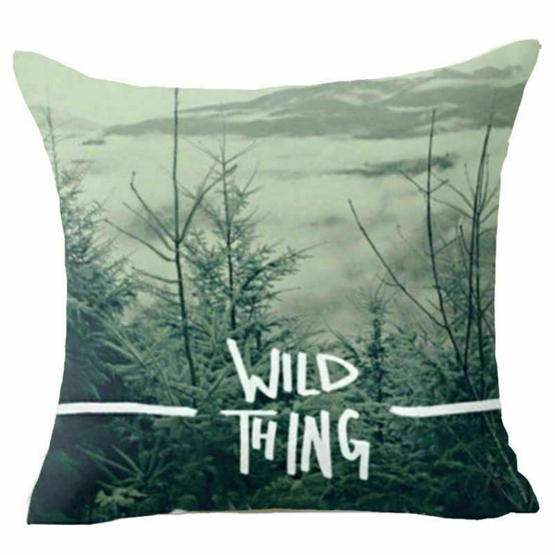 Cover Cushion Sofa Chair Case Seat 18"*18"Square Waist Cover Throw pillow pillow
