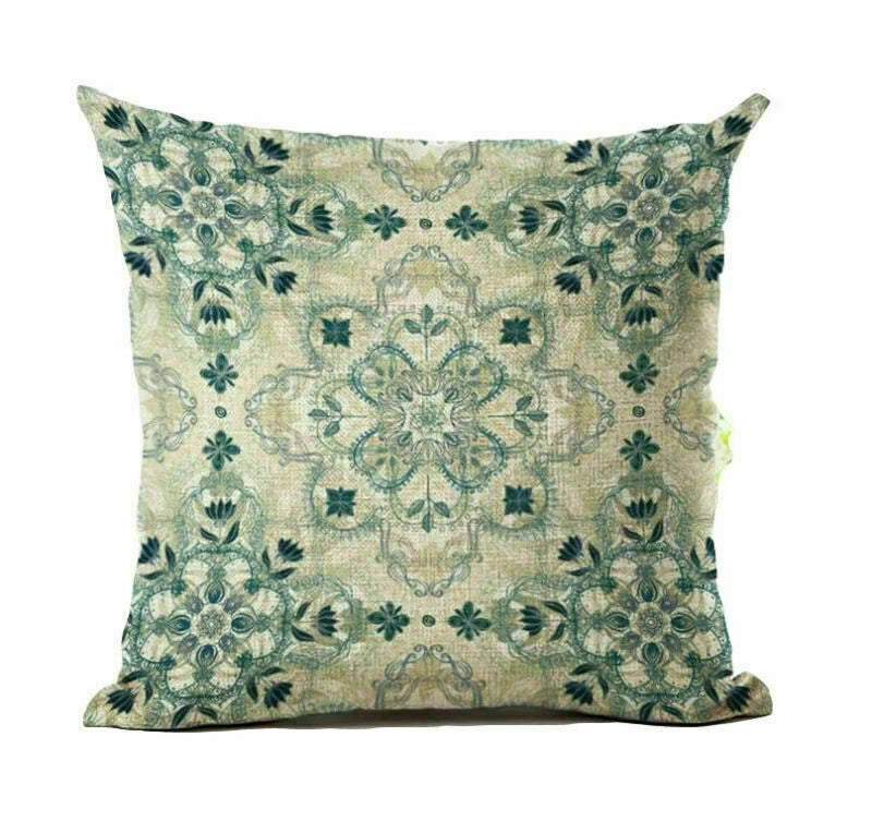 Cover 18" Case / Vintage Cushion pillow Boho Sofa Pattern