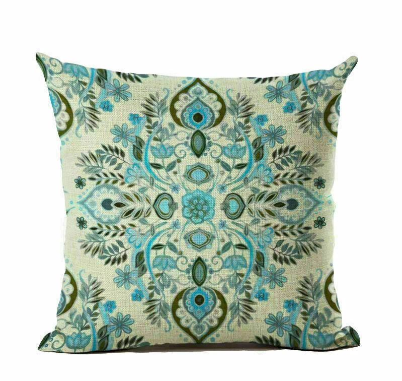 Cover 18" Case / Vintage Cushion pillow Boho Sofa Pattern