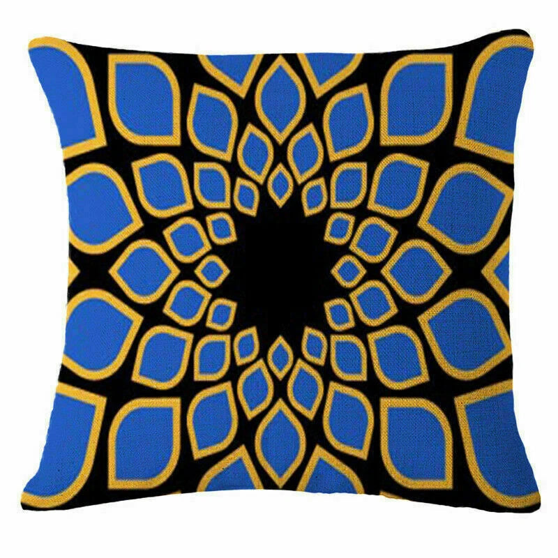 Home Leaning Cushion Geometric Pillow Printing Sofa Decoration