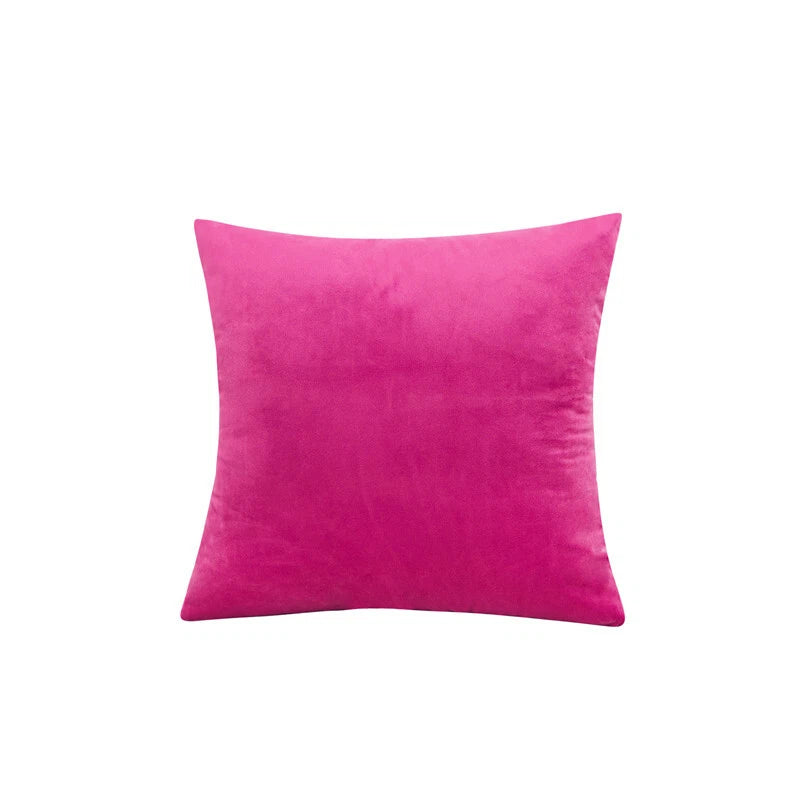 40*40cm Pillowcase Velvet Pillow Cover Soft Square Cushion Case Sofa Sleeper Hot
