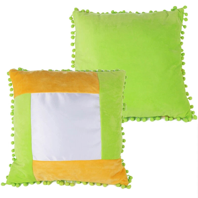 1 x Sublimation Blank Cushion Cover Pillow Case DIY Printed Home Sofa Car Decor