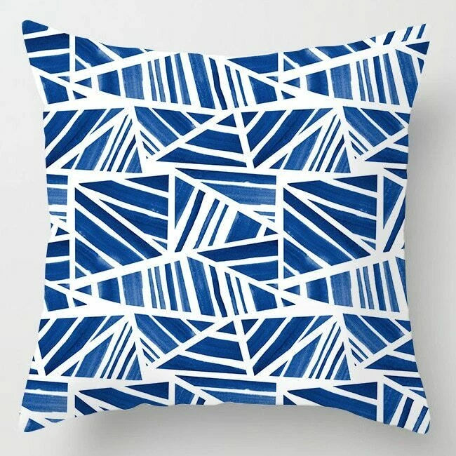 45*45cm Geometric Marble Pillowcover Sofa Decor Pillowcase Bedroom Cushion Cover