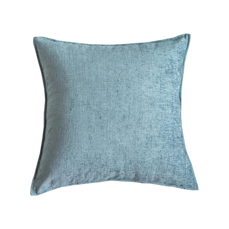 22x22in Chenille Fabric Throw Pillow Covers Sofa Bed Cushion Case Home Decor