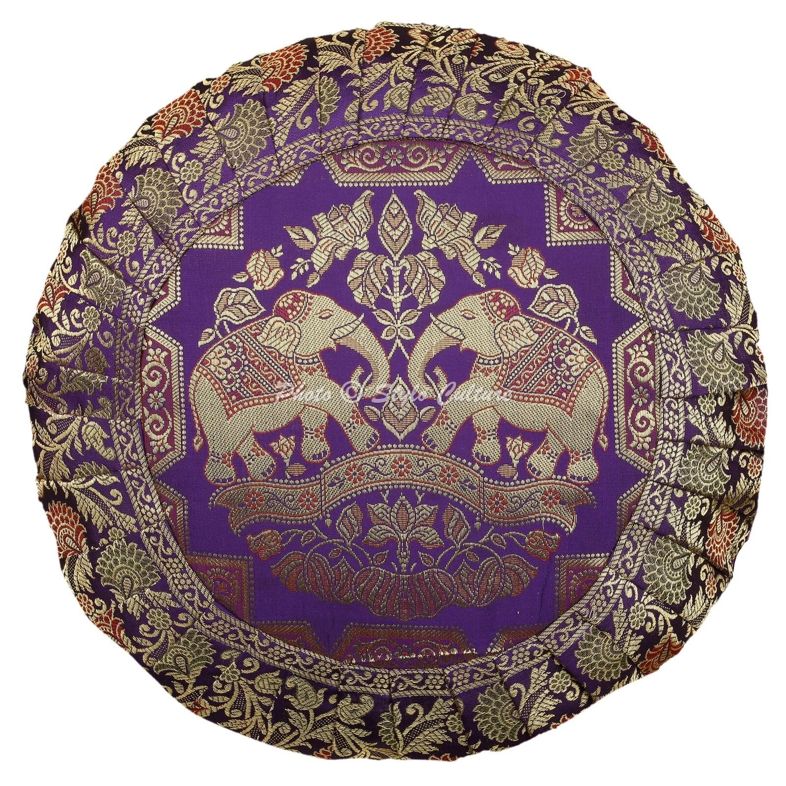 Brocade Jacquard Cushion Cover DecorativeElephant Pillow Cases For Home Decor