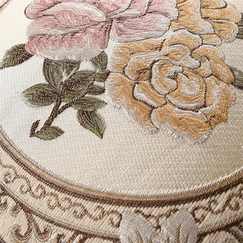 22x22in Jacquard Chenille Farbic Throw Pillow Covers Sofa Bed Cushion Cover Case