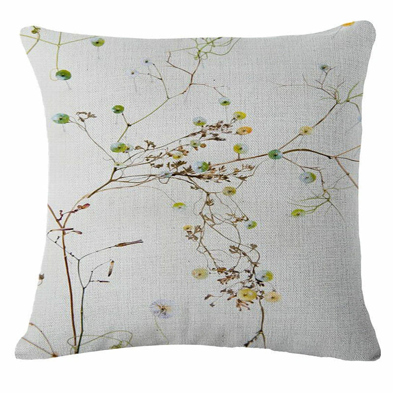 Flower Fresh Pillow Case Sofa Waist Throw Cushion Cover Home Decor